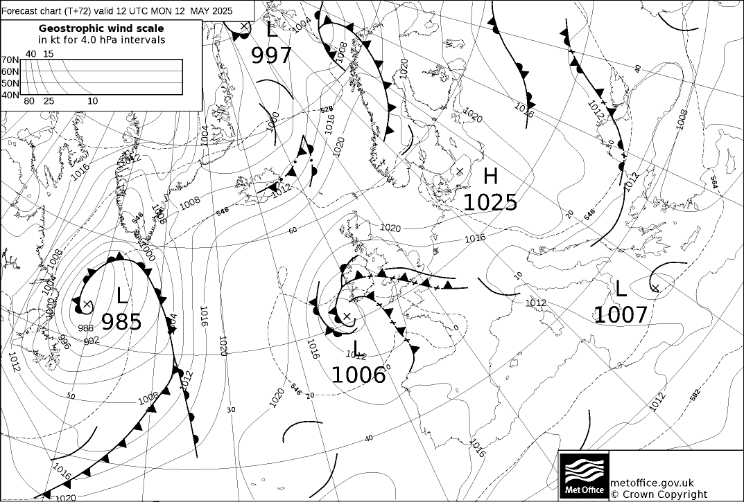 surface pressure charts 12 hour forecast