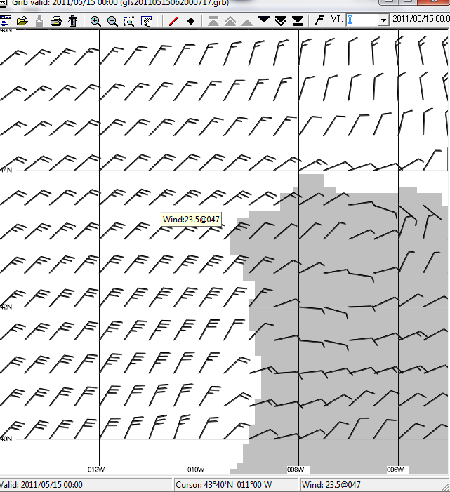 Saildocs forecast using Viewfax forecast Saildocs forecast using Viewfax forecast