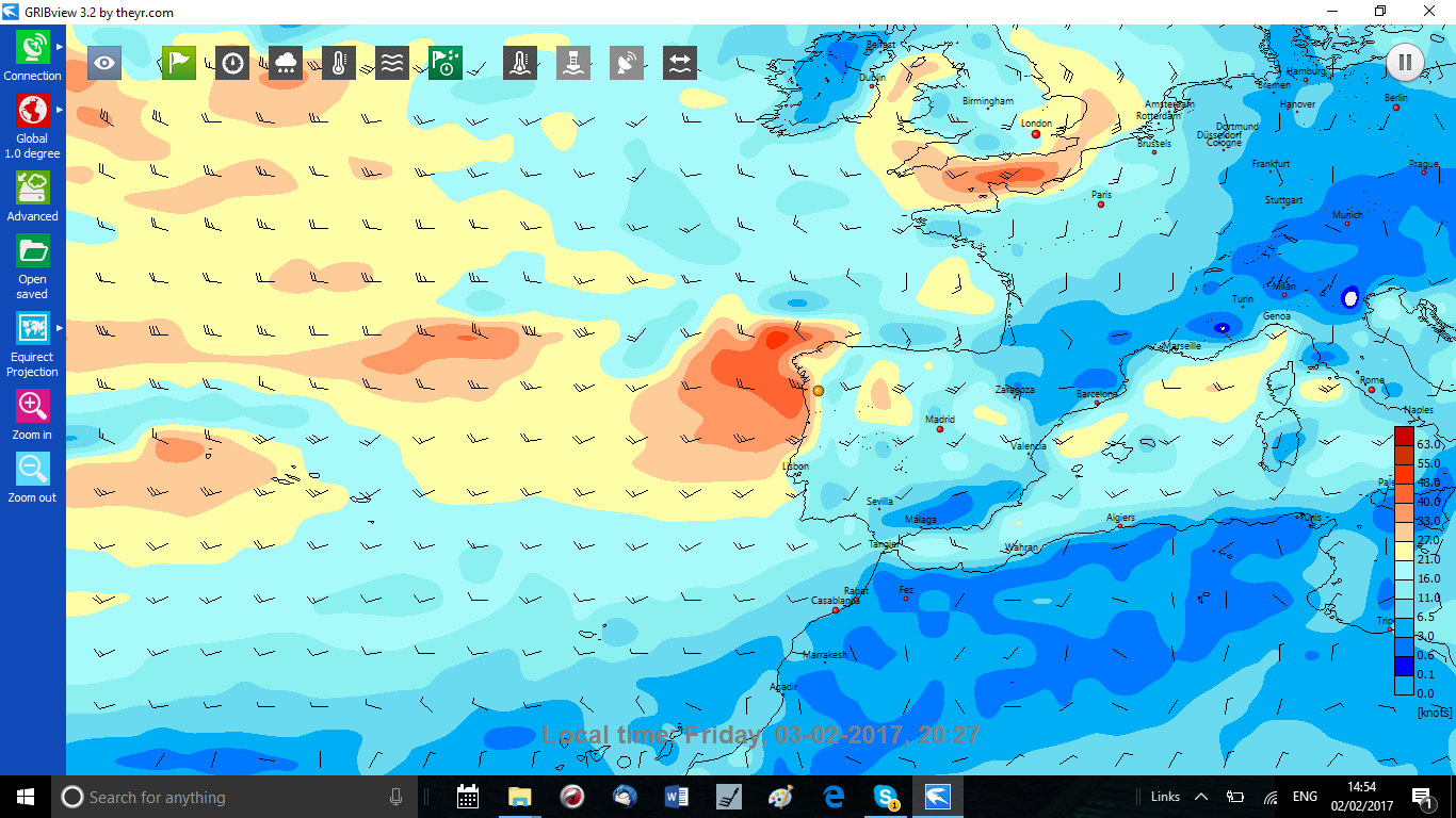 Grib Weather Charts