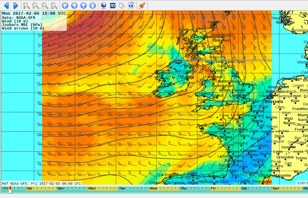 Grib Weather Charts